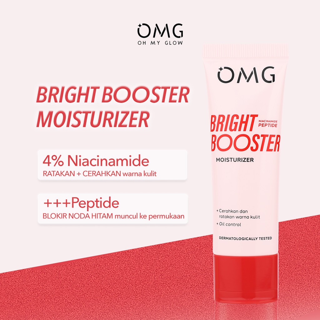 omg oh my glow bright booster moisturizer 25g/pelembab wajah omg oh my glow bright booster moisturizer 25g/pelembab wajah