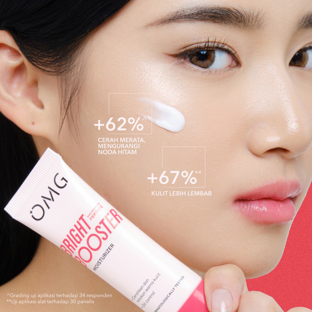 omg oh my glow bright booster moisturizer 25g/pelembab wajah omg oh my glow bright booster moisturizer 25g/pelembab wajah