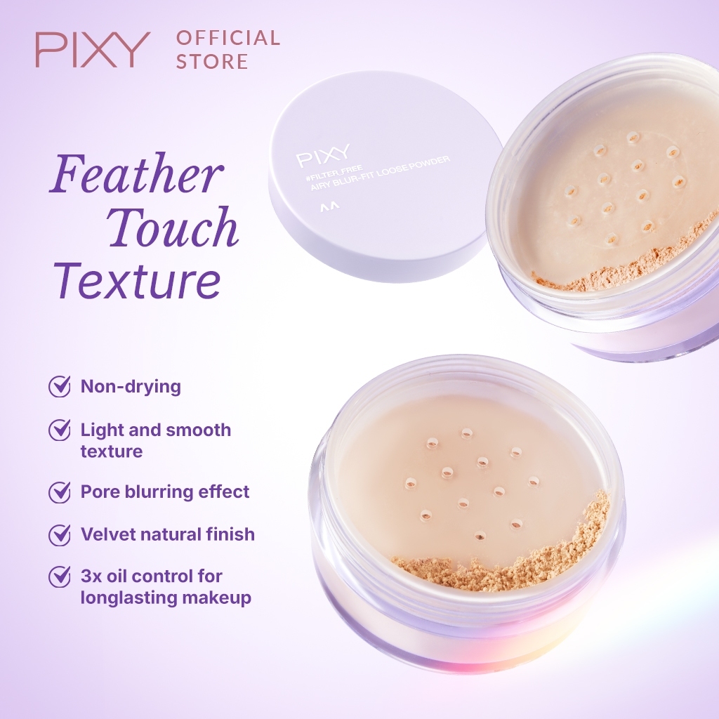 pixy airy blur fit loose powder 10g/bedak tabur pixy airy blur fit loose powder 10g/bedak tabur