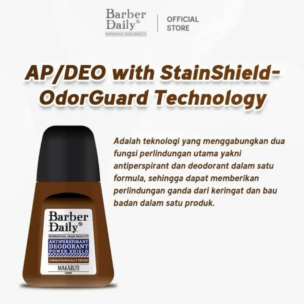 barber daily antiperspirant deodorant 50ml barber daily antiperspirant deodorant 50ml
