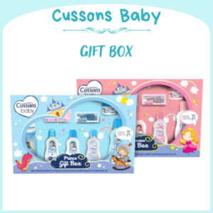 cussons baby gift box prince and princess 6in1/kado bayi
