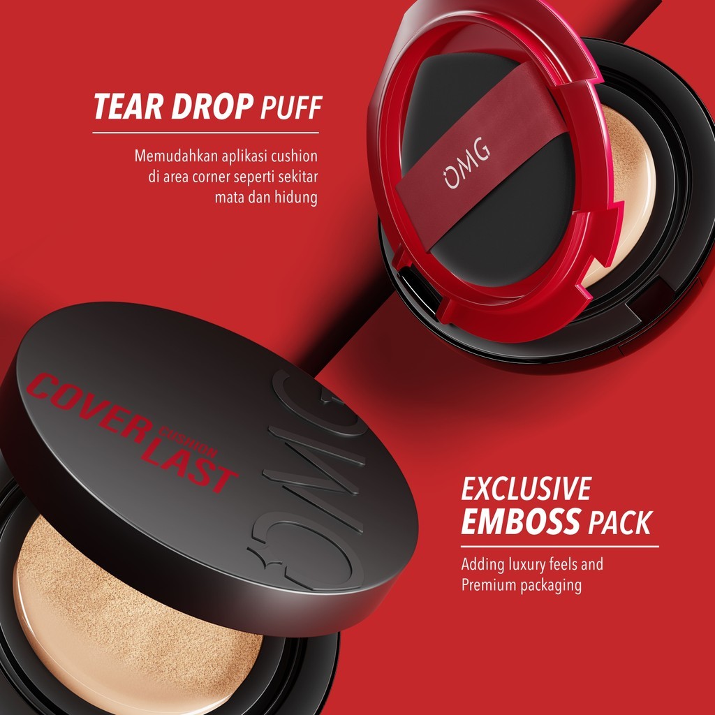 omg oh my glam coverlast cushion spf 30 pa+++ 15g omg oh my glam coverlast cushion spf 30 pa+++ 15g