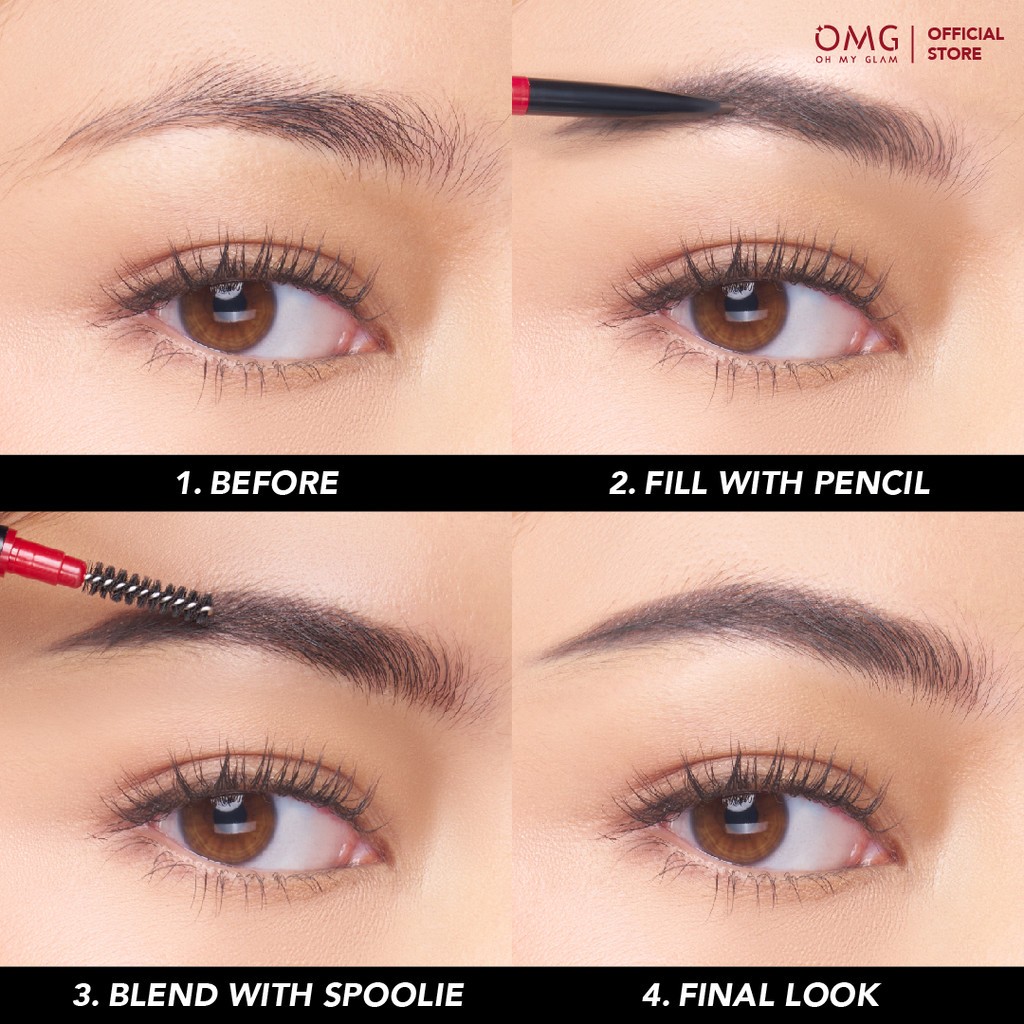 omg oh my glam precise matic eyebrow/pensil alis omg oh my glam precise matic eyebrow/pensil alis