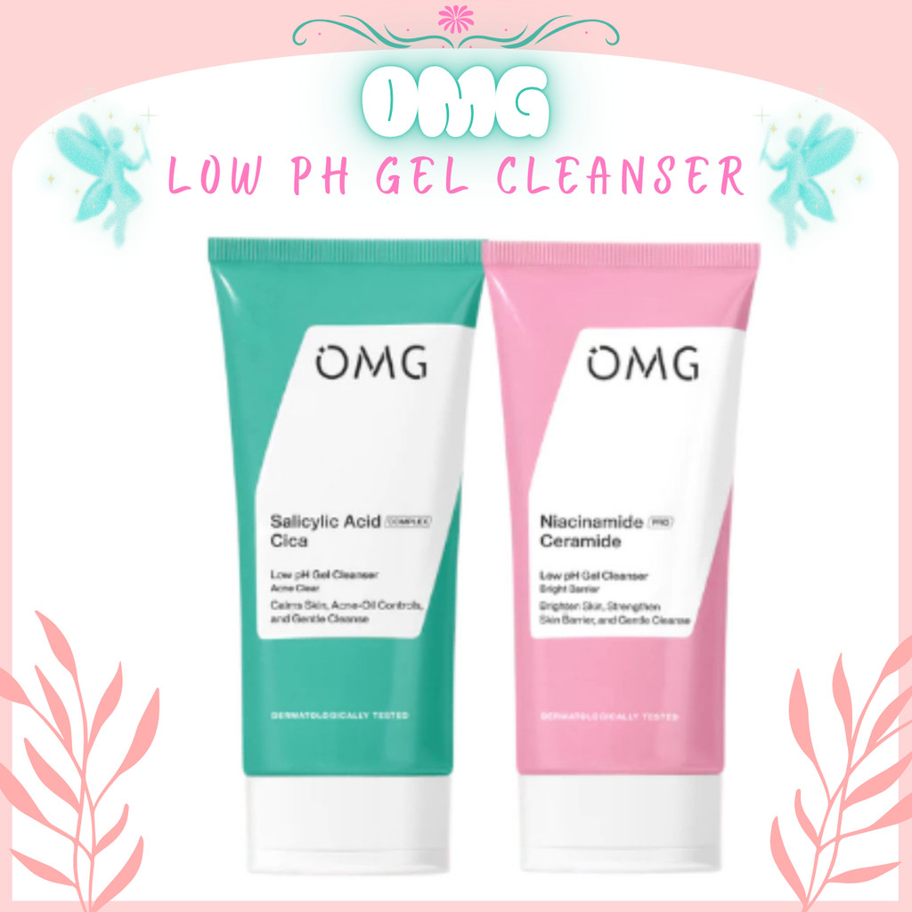 omg oh my glow low ph gel cleanser 70ml/pembersih wajah omg oh my glow low ph gel cleanser 70ml/pembersih wajah
