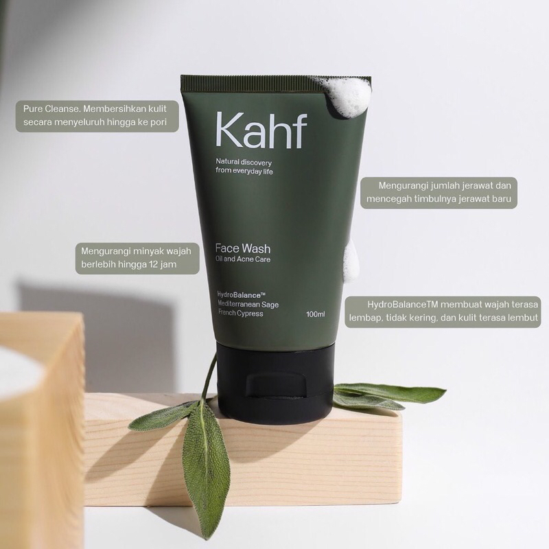 kahf men face wash 100ml | oil & acne control | skin energizing & brightening | oil & comedo defense kahf men face wash 100ml | oil & acne control | skin energizing & brightening | oil & comedo defense