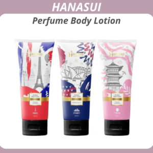 hanasui perfume body lotion 180ml/losion tubuh