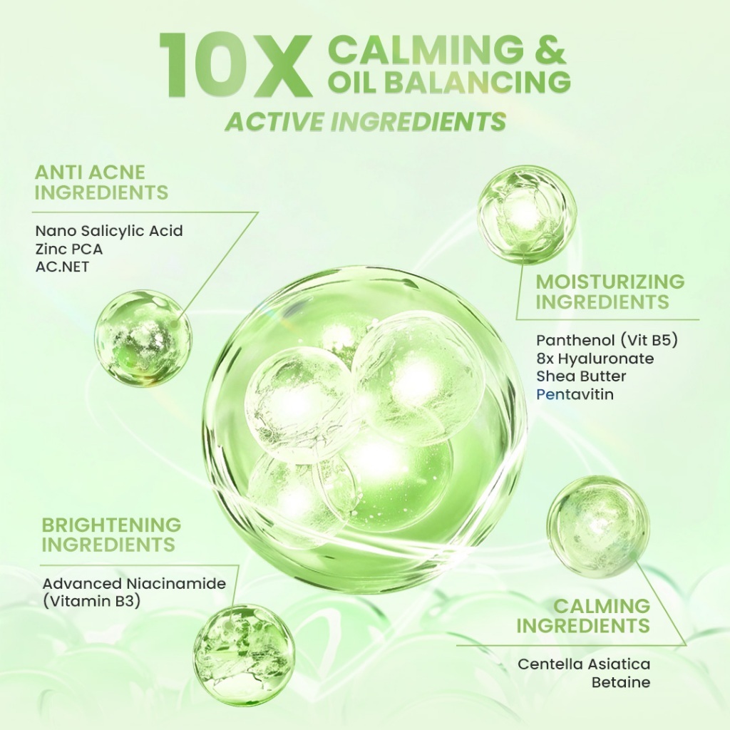 hanasui acne expert night cream 15g/pelembab wajah jerawat hanasui acne expert night cream 15g/pelembab wajah jerawat