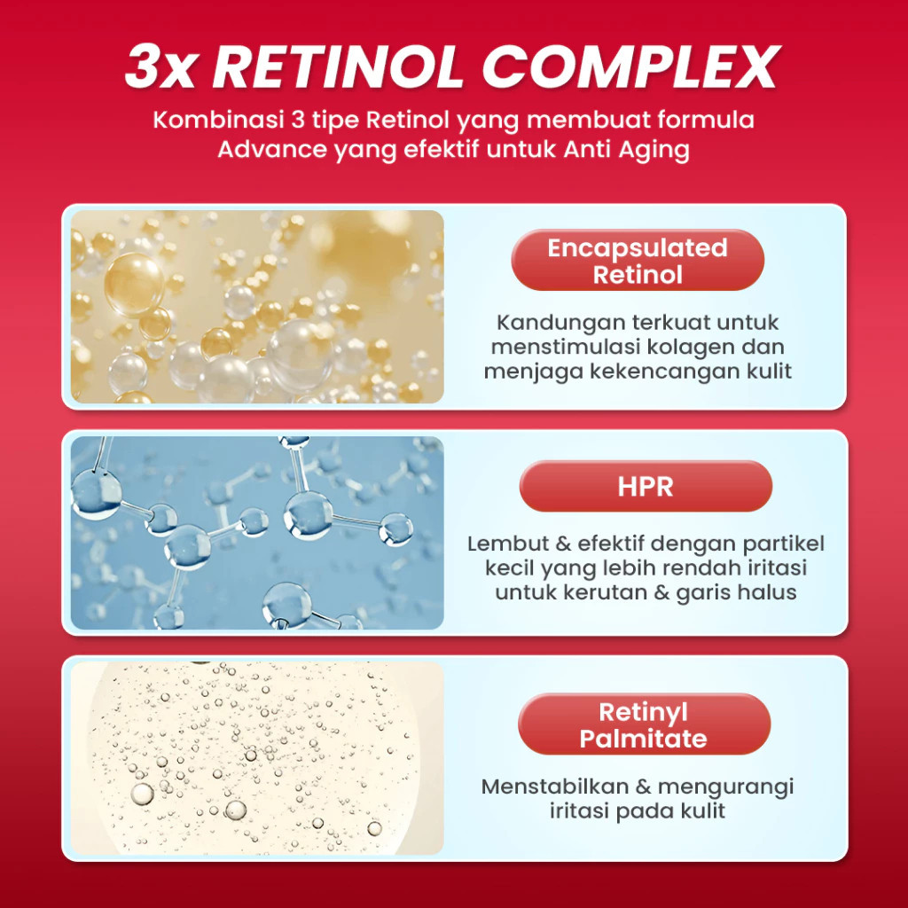 hanasui advance retinol serum 20ml/serum wajah hanasui advance retinol serum 20ml/serum wajah