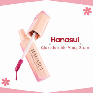hanasui glazedorable vinyl stain/lip glaze/lip cream/lip gloss