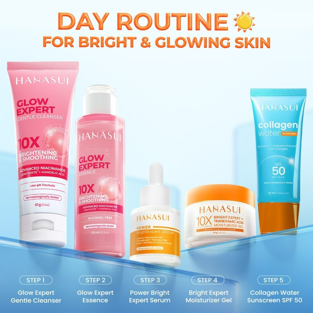 hanasui bright expert tranexamic acid moisturizer gel 30g/pelembab wajah hanasui bright expert tranexamic acid moisturizer gel 30g/pelembab wajah