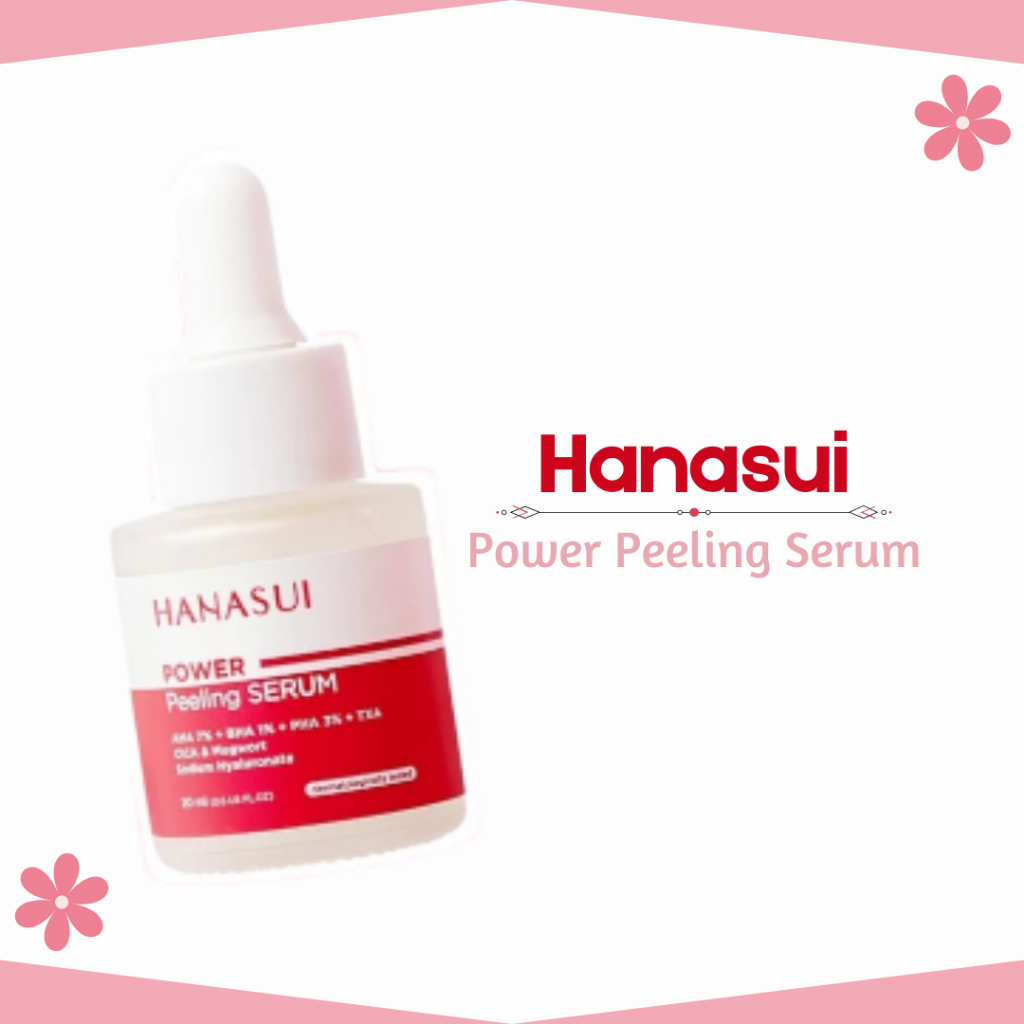 hanasui power peeling serum 20ml/serum wajah hanasui power peeling serum 20ml/serum wajah