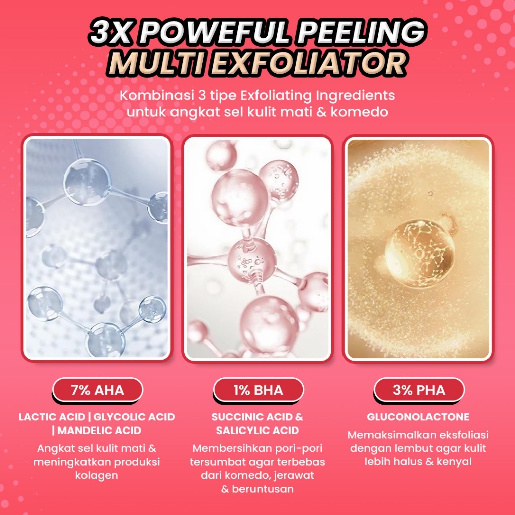 hanasui power peeling serum 20ml/serum wajah hanasui power peeling serum 20ml/serum wajah