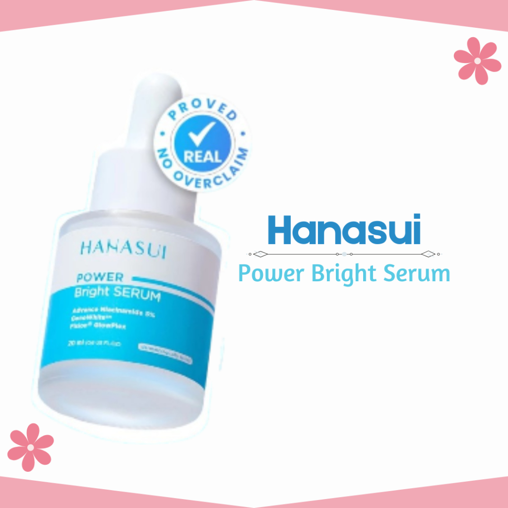 hanasui power bright serum 20ml/serum wajah hanasui power bright serum 20ml/serum wajah