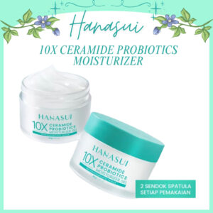 hanasui 10x ceramide probiotics moisturizer gel 30g/pelembab wajah