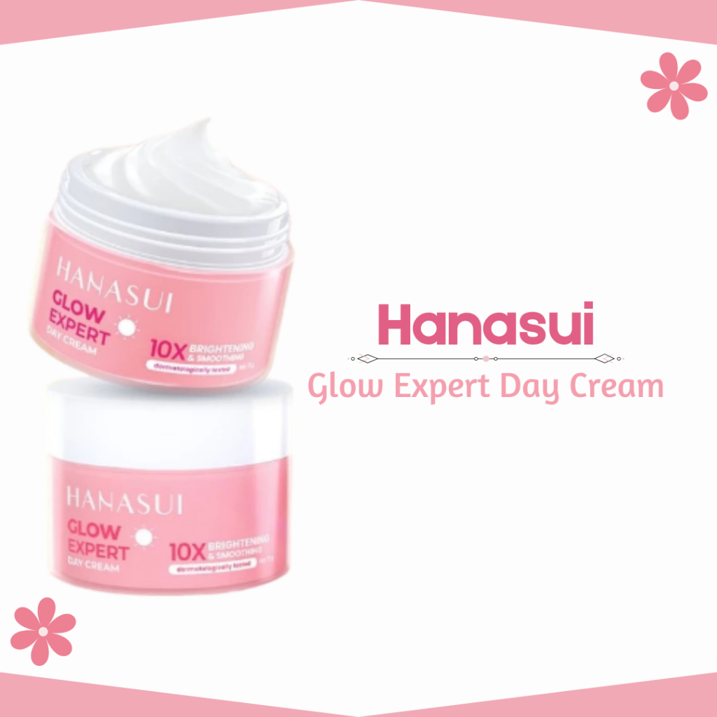 hanasui glow expert day cream 15g/pelembab wajah hanasui glow expert day cream 15g/pelembab wajah