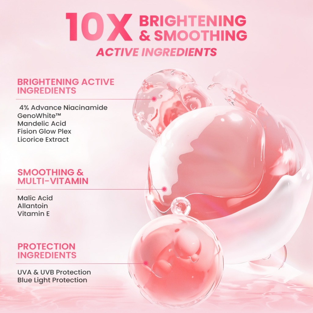 hanasui glow expert day cream 15g/pelembab wajah hanasui glow expert day cream 15g/pelembab wajah