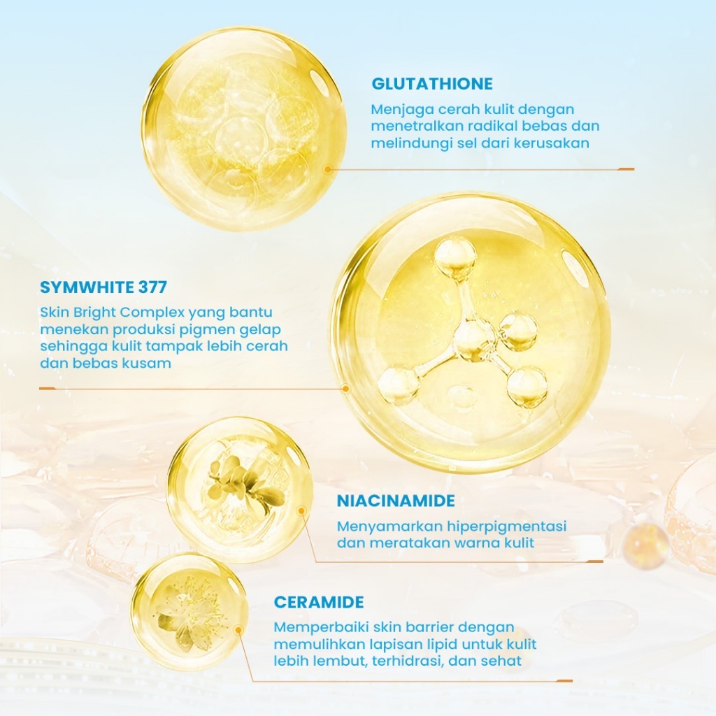 hanasui brightening body serum 180ml/losion tubuh hanasui brightening body serum 180ml/losion tubuh