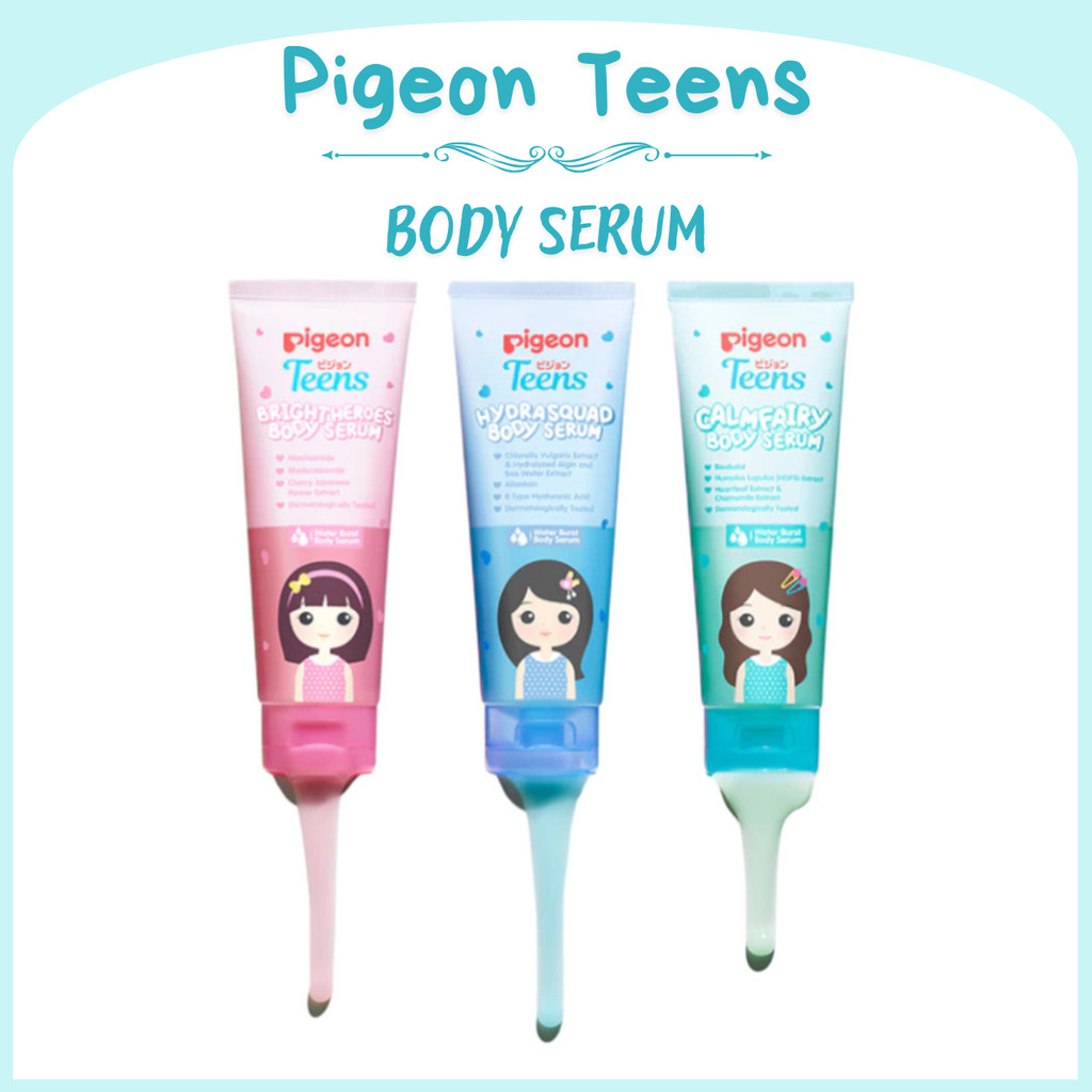 pigeon teens body serum 100ml/losion tubuh pigeon teens body serum 100ml/losion tubuh