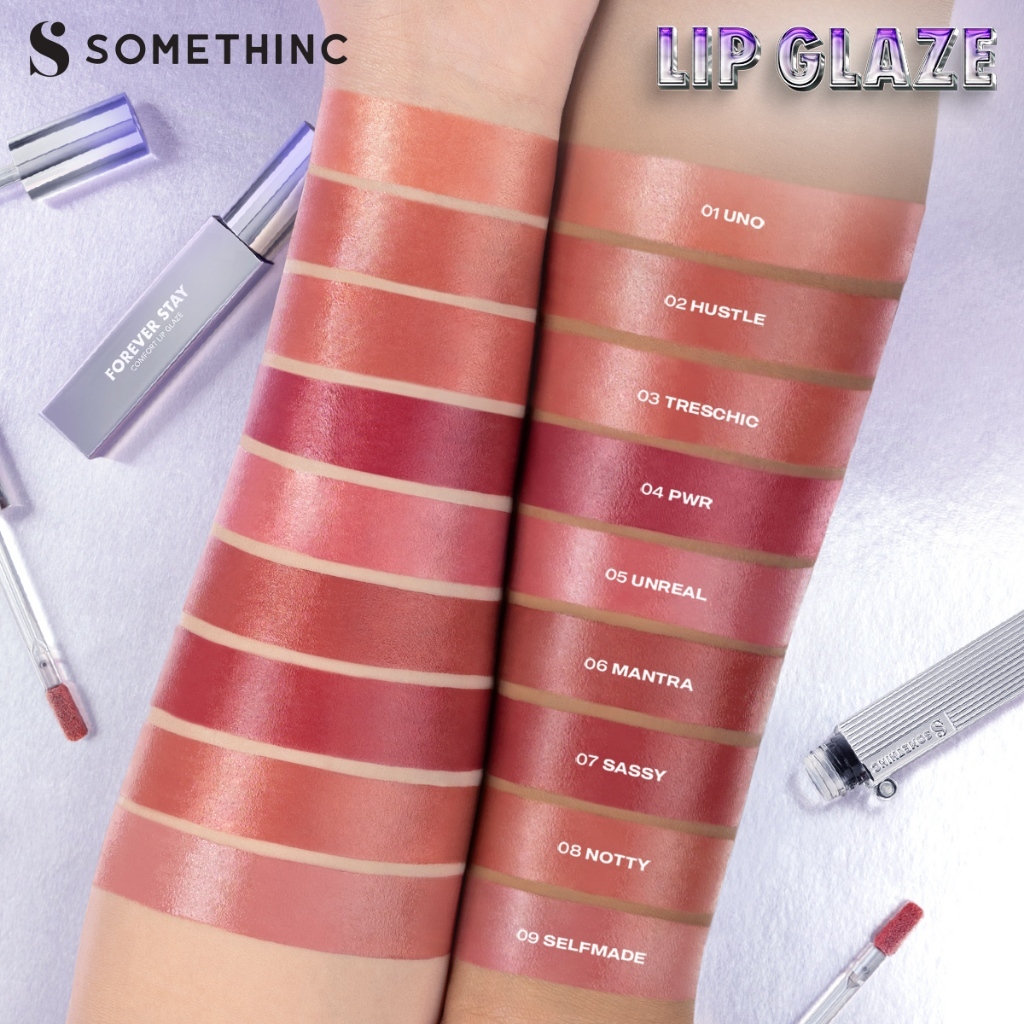 somethinc forever stay comfort lip glaze/lip cream/lip matte somethinc forever stay comfort lip glaze/lip cream/lip matte