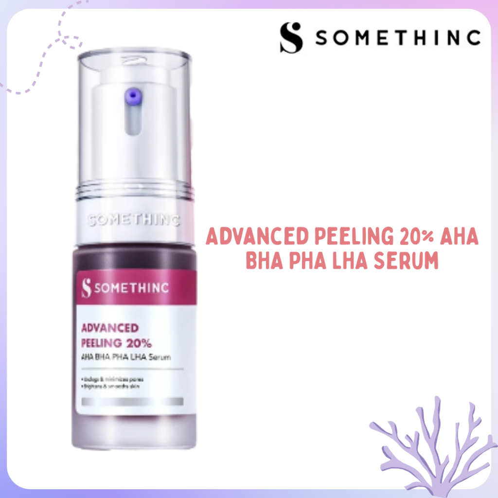 somethinc advanced peeling 20% aha bha pha lha serum 20ml/serum eksfoliasi somethinc advanced peeling 20% aha bha pha lha serum 20ml/serum eksfoliasi
