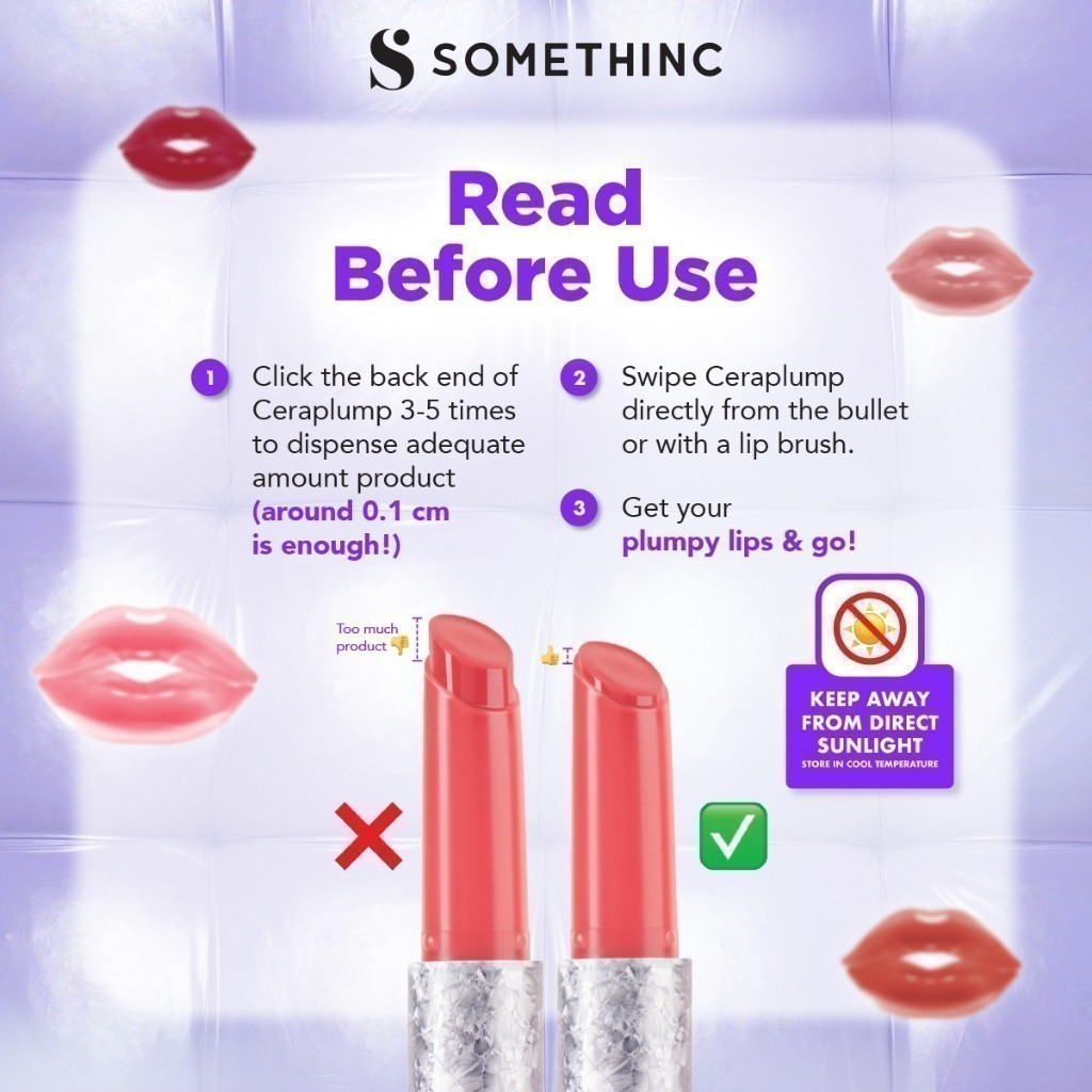 somethinc ceraplump tinted lip balm spf 25 pa++++/pelembab bibir somethinc ceraplump tinted lip balm spf 25 pa++++/pelembab bibir