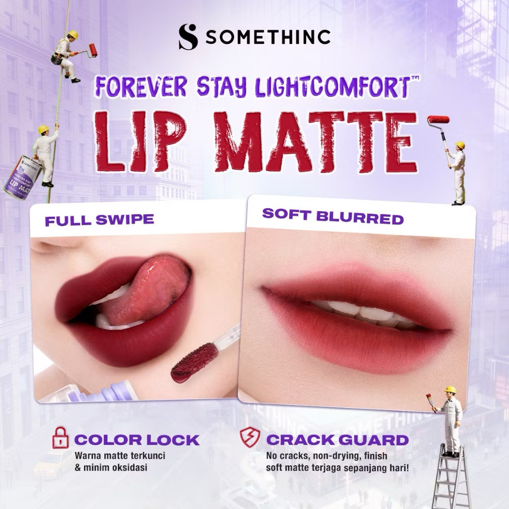 somethinc foreverstay lightcomfort lip matte somethinc foreverstay lightcomfort lip matte