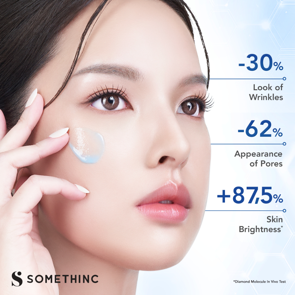 somethinc diamond glow phytocell serum 20ml/serum wajah somethinc diamond glow phytocell serum 20ml/serum wajah