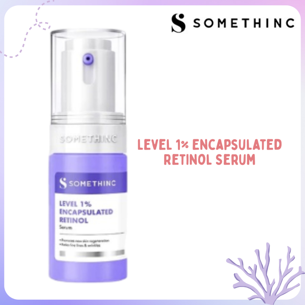 somethinc level 1% encapsulated retinol serum 20ml/serum wajah somethinc level 1% encapsulated retinol serum 20ml/serum wajah