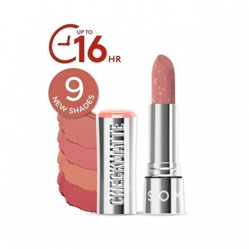 somethinc checkmatte transferproof lipstick/lipstik somethinc checkmatte transferproof lipstick/lipstik