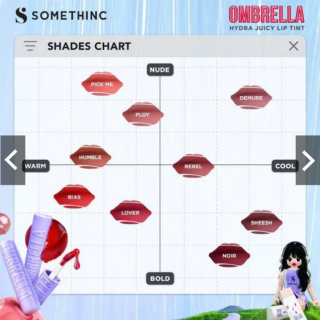 somethinc ombrella hydra juicy lip tint 2.5g/liptint somethinc ombrella hydra juicy lip tint 2.5g/liptint