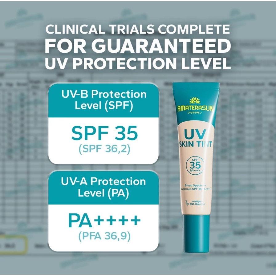 amaterasun uv skin tint spf 35 pa++++ 25g/alas bedak amaterasun uv skin tint spf 35 pa++++ 25g/alas bedak