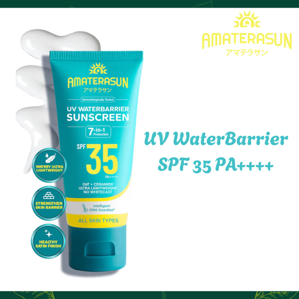 amaterasun uv waterbarrier spf 35 pa++++ 40g/tabir surya amaterasun uv waterbarrier spf 35 pa++++ 40g/tabir surya