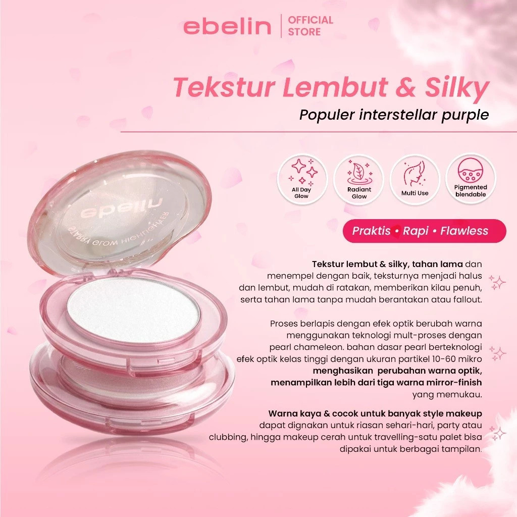 ebelin starry glow highlighter 4g ebelin starry glow highlighter 4g