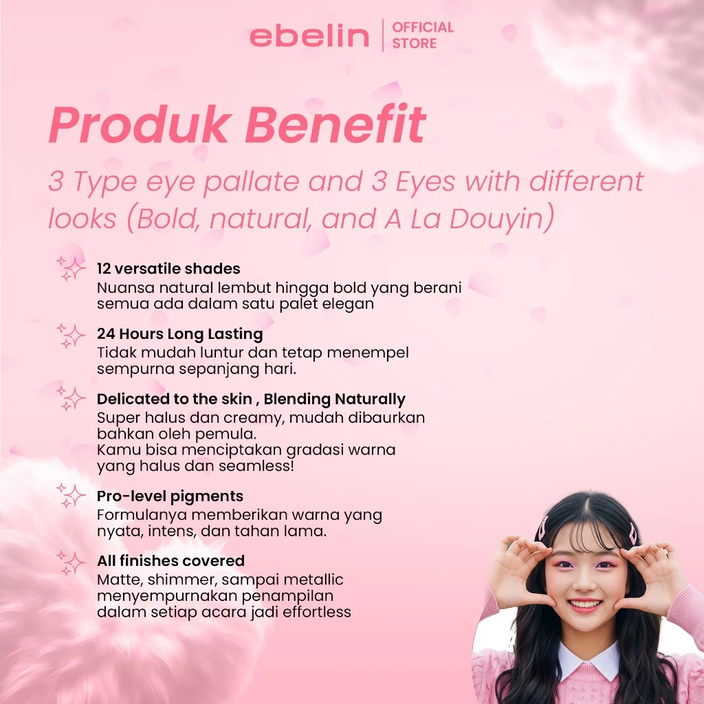 ebelin 12 pro make up palette 9g ebelin 12 pro make up palette 9g