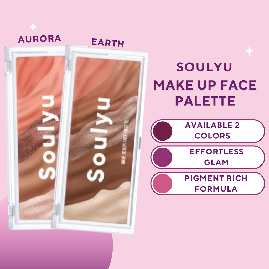 soulyu wave sculpt face palette 13g soulyu wave sculpt face palette 13g