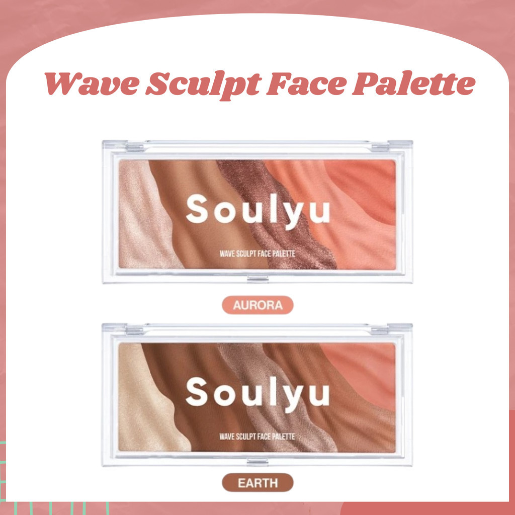 soulyu wave sculpt face palette 13g soulyu wave sculpt face palette 13g