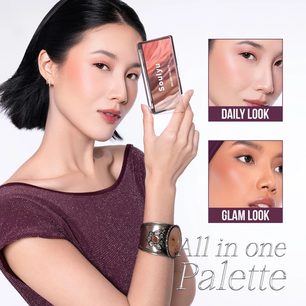 soulyu wave sculpt face palette 13g soulyu wave sculpt face palette 13g