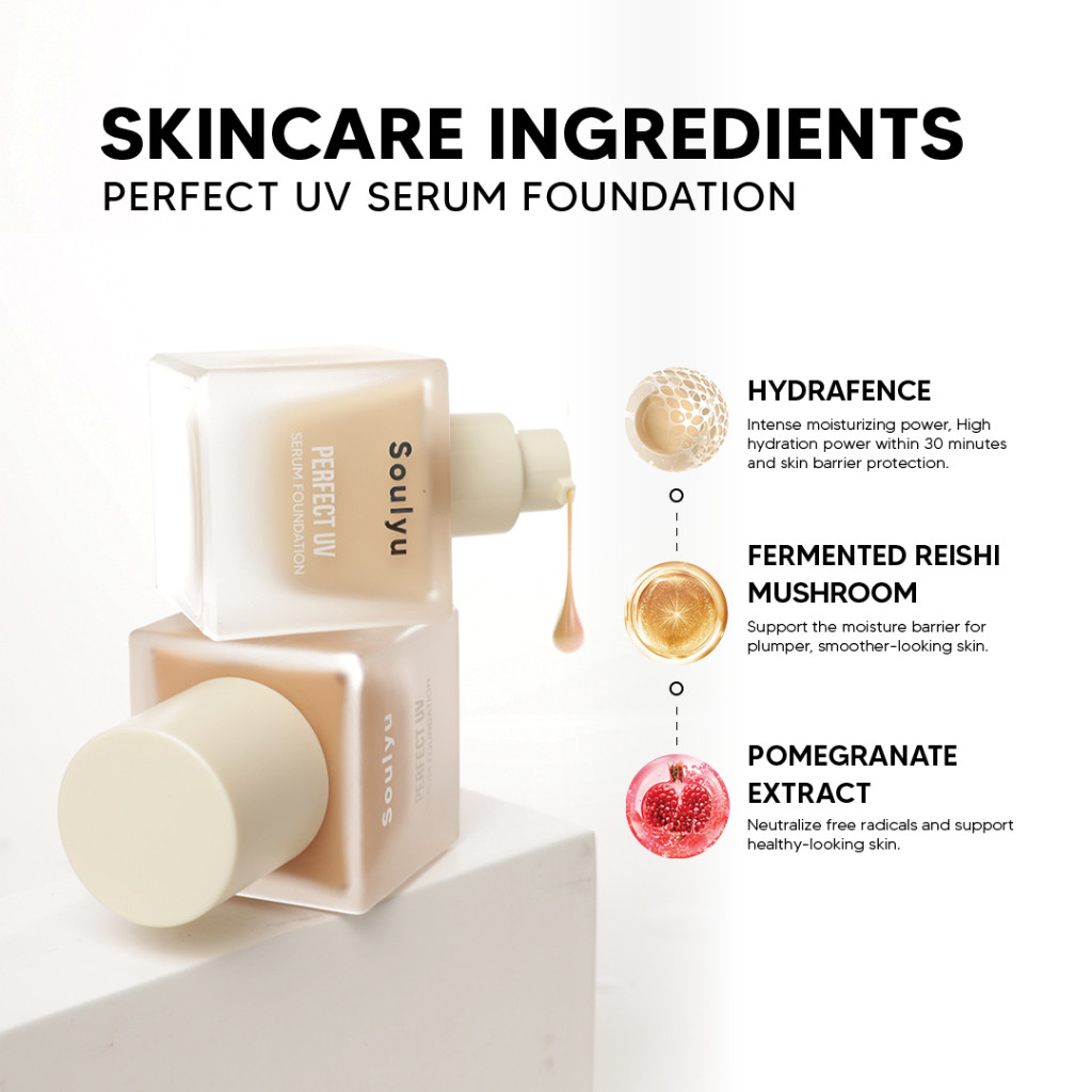 soulyu perfect uv serum foundation 30ml soulyu perfect uv serum foundation 30ml