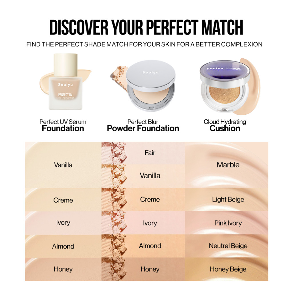 soulyu cloud hydrating cushion 12.5g/alas bedak soulyu cloud hydrating cushion 12.5g/alas bedak