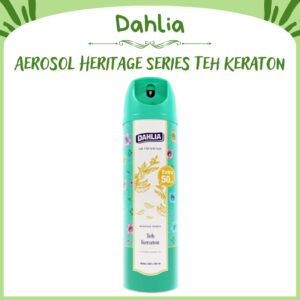 dahlia aerosol heritage series teh keraton 350ml plus 50ml/pengharum ruangan