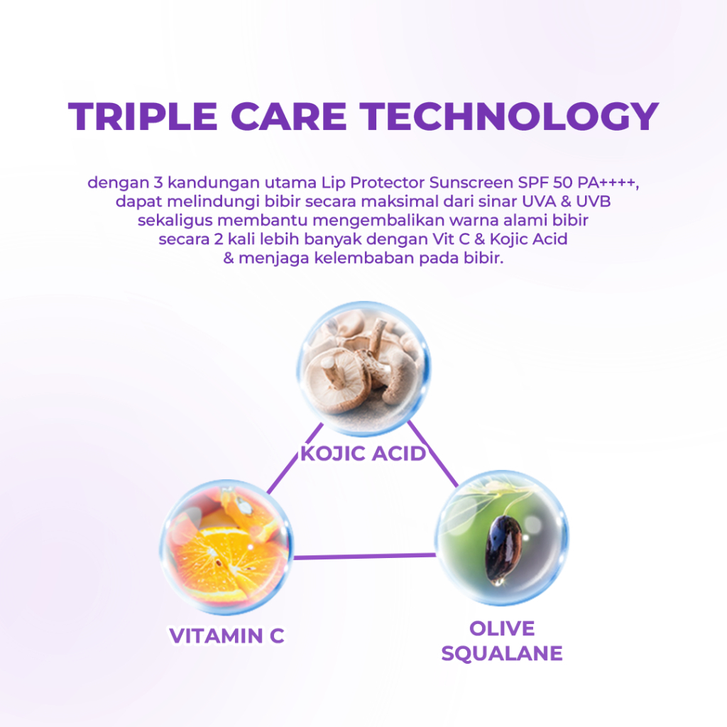 facetology triple care lip protector sunscreen 5g/pelembab bibir facetology triple care lip protector sunscreen 5g/pelembab bibir