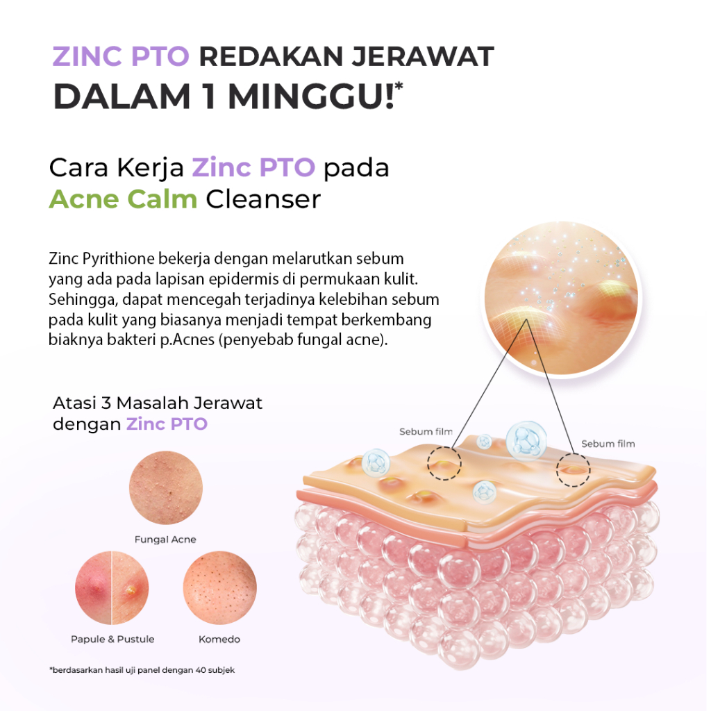 facetology triple care acne calm cleanser 100ml/pembersih wajah facetology triple care acne calm cleanser 100ml/pembersih wajah