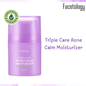 facetology triple care acne calm moisturizer 35g/pelembab wajah
