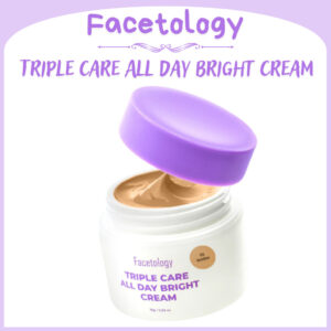 facetology triple care all day bright cream 10gr/pelembab wajah