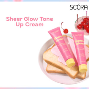 scora sheer glow tone up cream 30g/pelembab wajah