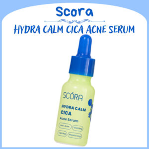 scora hydra calm cica acne serum 20ml/serum wajah