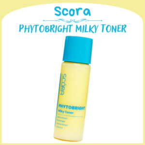 scora phytobright milky toner 80ml/toner wajah