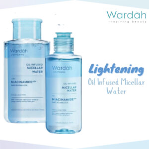 wardah lightening oil infused micellar water 100ml