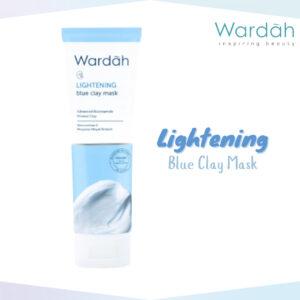 wardah lightening blue clay mask 50g/masker wajah