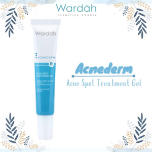 wardah acnederm acne spot treatment gel 15ml/obat totol jerawat